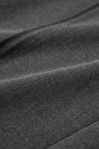 Orianna Pintucked Straight Pants in Bespoke Grey