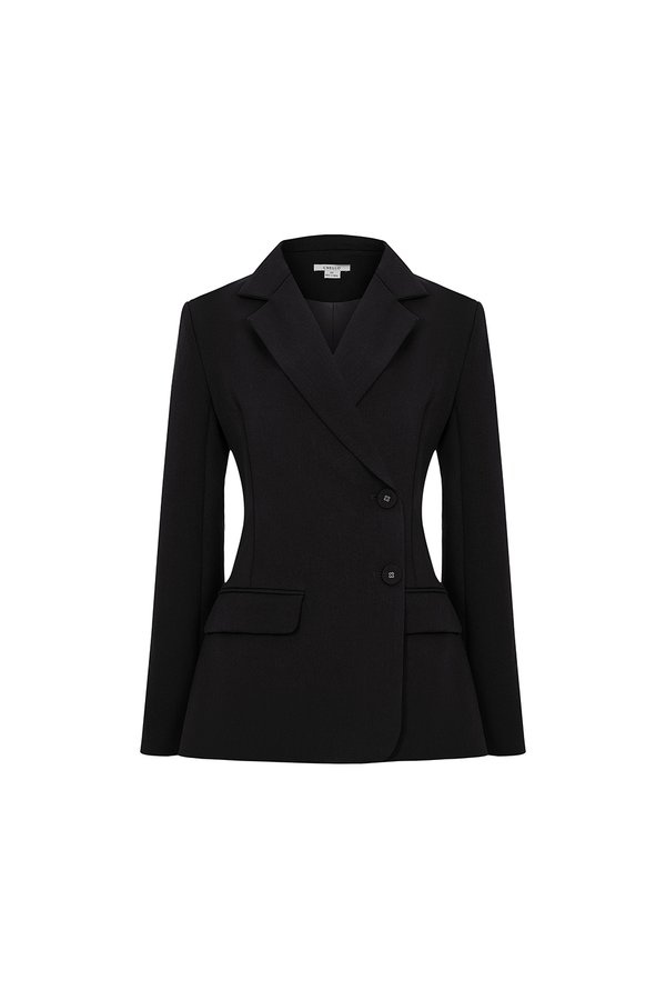 Renna Tailored Blazer in Classic Black