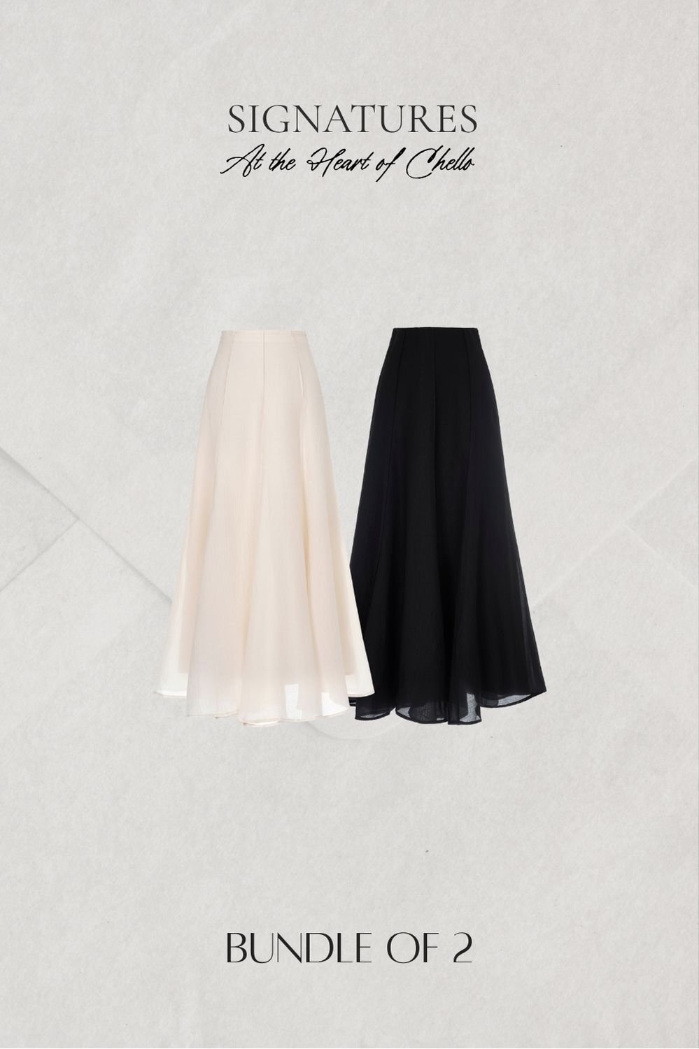 Claire Flare Skirt Bundle of 2