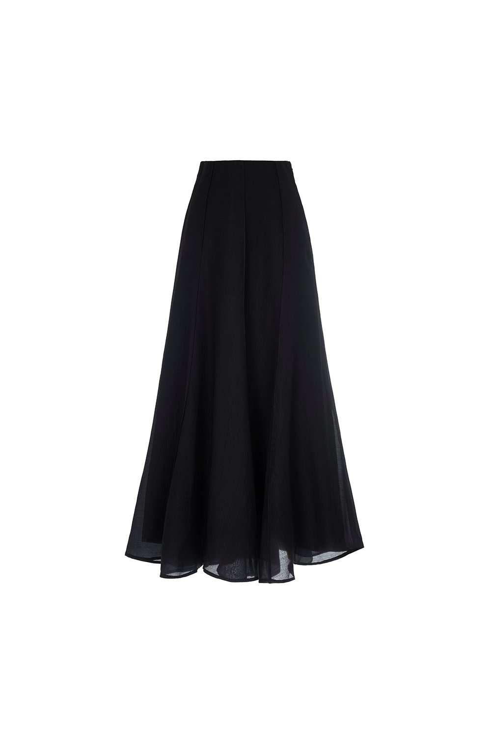 Claire Flare Skirt in Classic Black