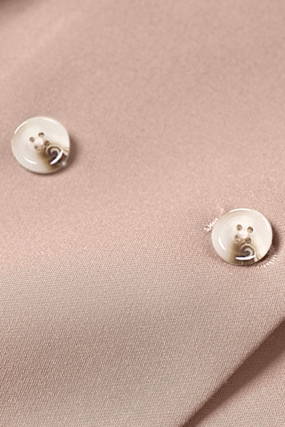 Delia Off Shoulder Tailored Top in Dusty Pink
