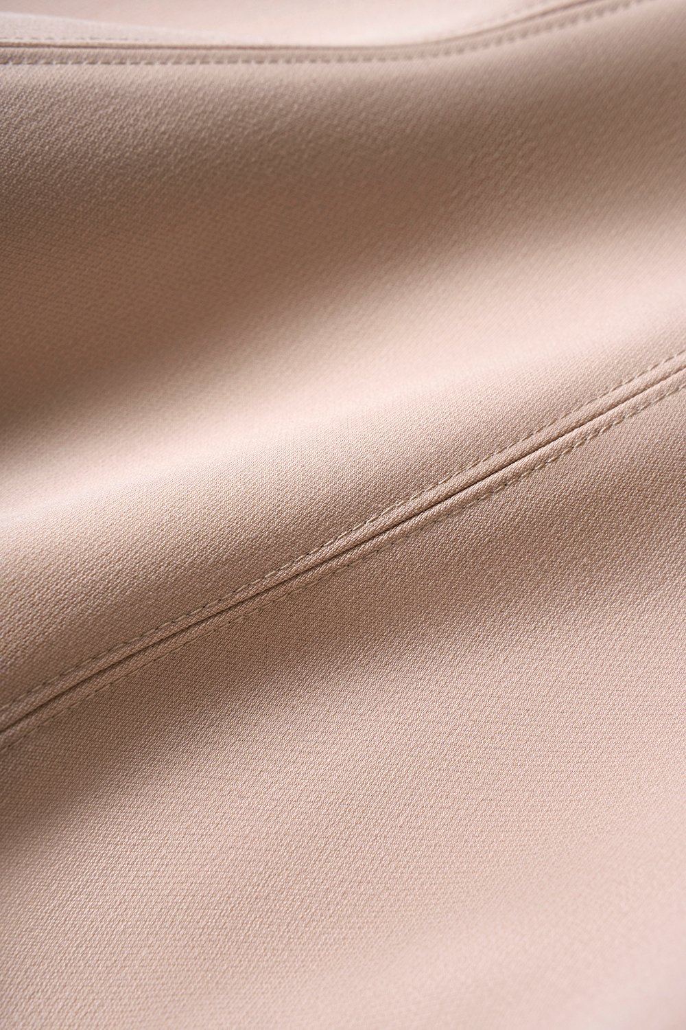 Esther Padded Wide Neck Peplum Top in Dusty Pink