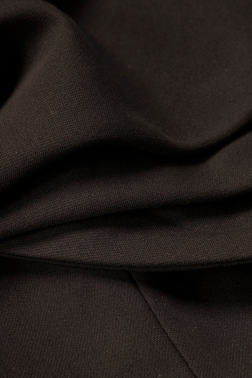 Regina Padded Twist Strappy Peplum Top in Rich Espresso