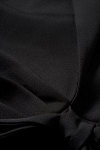 Avel Tailored Romper Dress in Classic Black