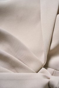 Avel Tailored Romper Dress in Greige Stone