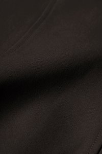 Dayna Padded Boat Neck Mini Dress in Rich Espresso