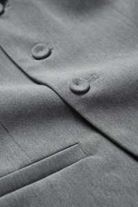 Megan Bustier Tailored Camisole Top in Melange Grey