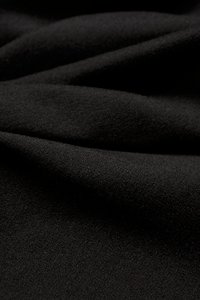 Nyx Asymmetrical Shoulder Pencil Dress in Classic Black