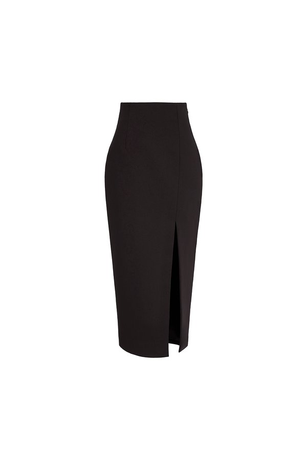 Becca Pencil Skirt in Rich Espresso