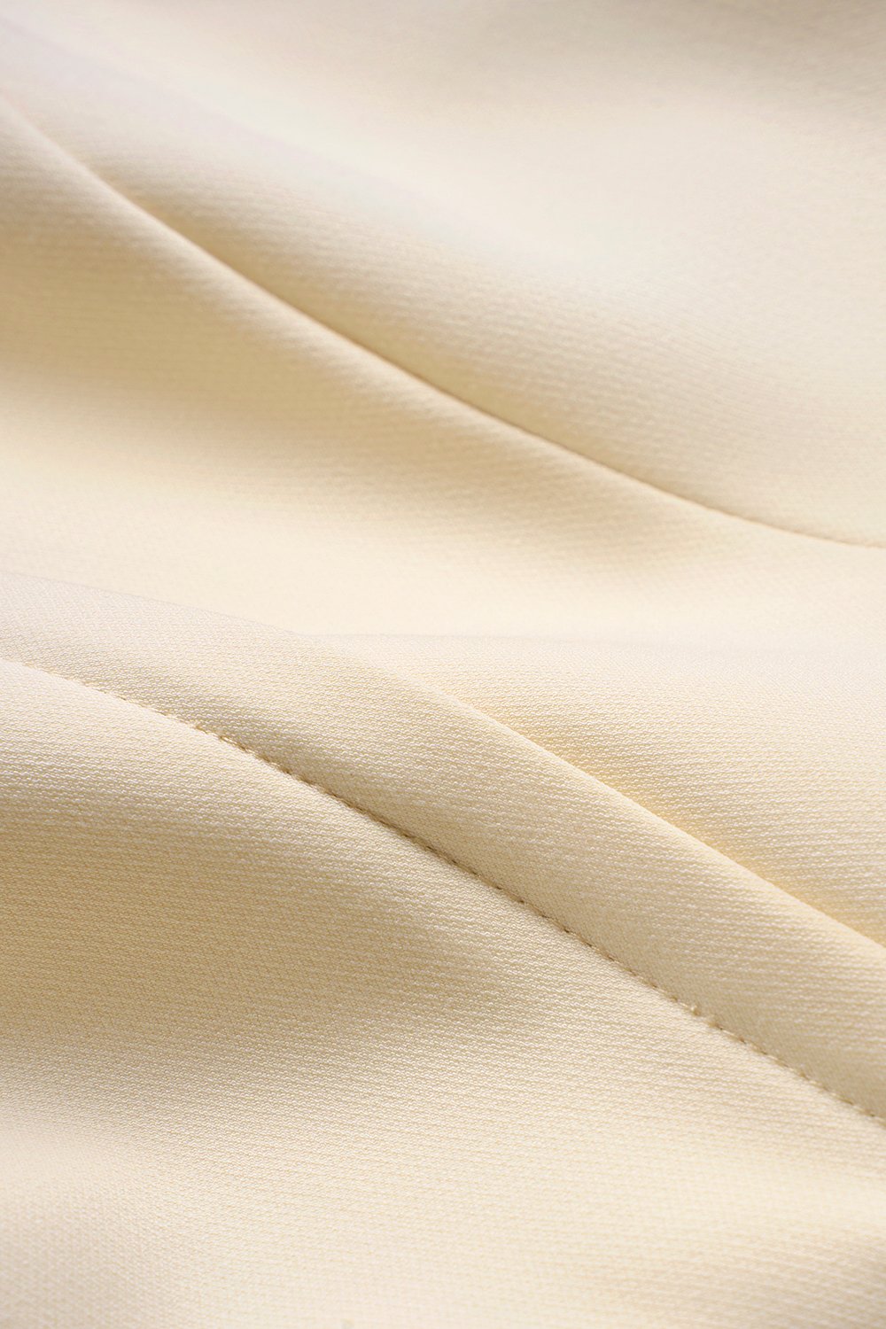 Aveline Tailored Wide Leg Jumpsuit in Cream