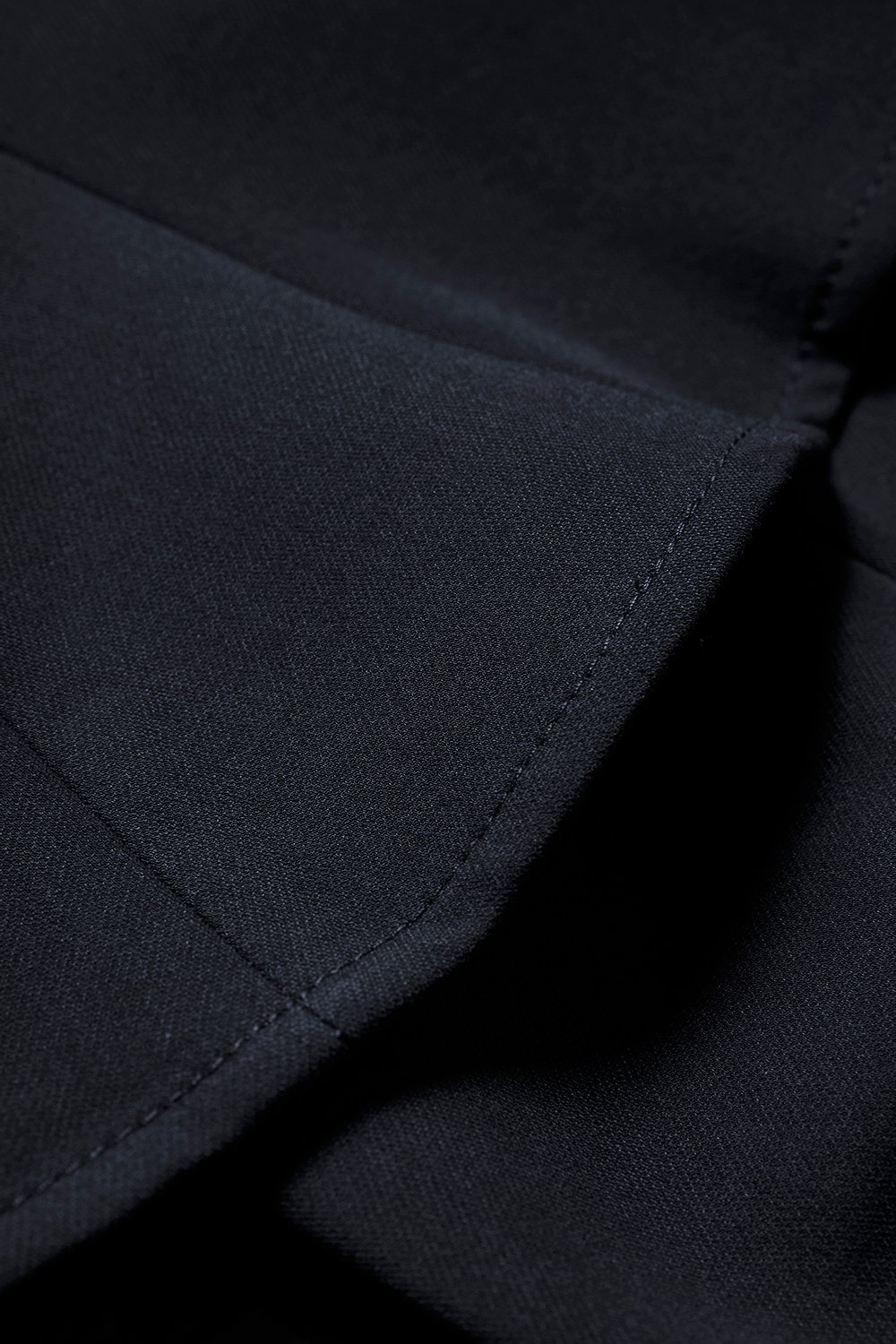 Darlene Padded Bow Peplum Pencil Dress in Midnight Blue