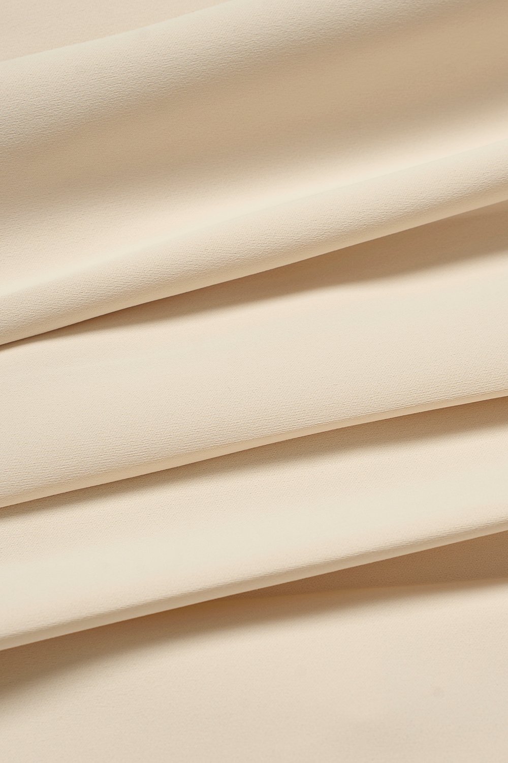 Deonna Wide Leg Pants With Pleats in Cream