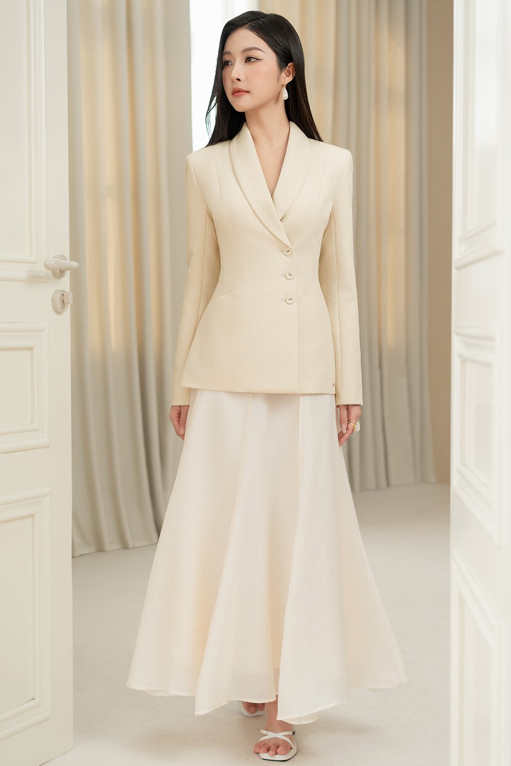 Judith Bar Jacket in Cream