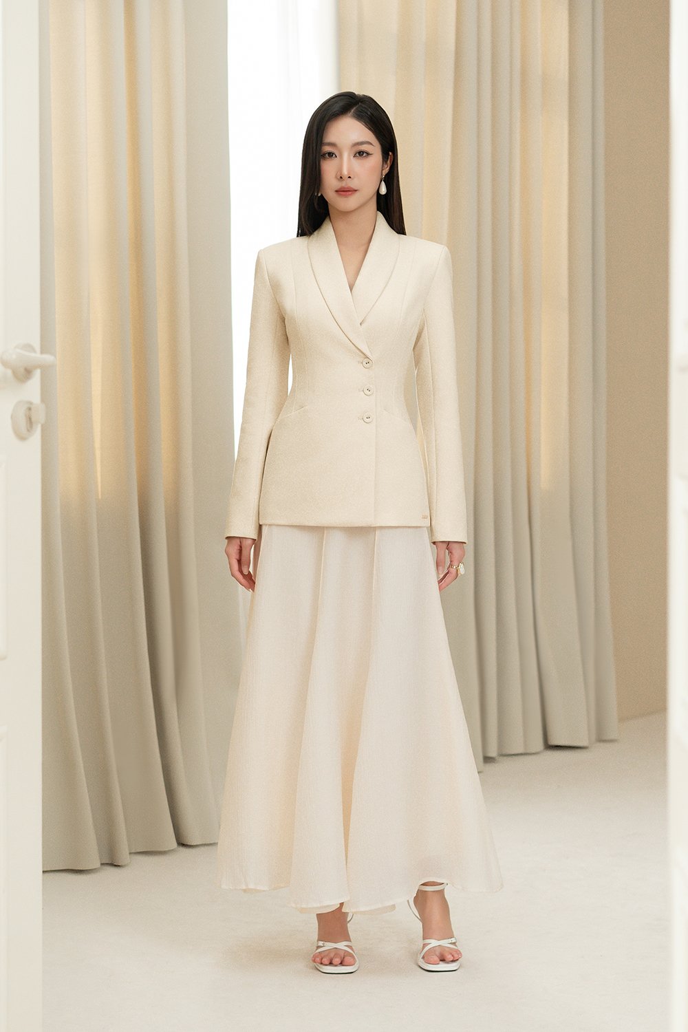 Judith Bar Jacket in Cream