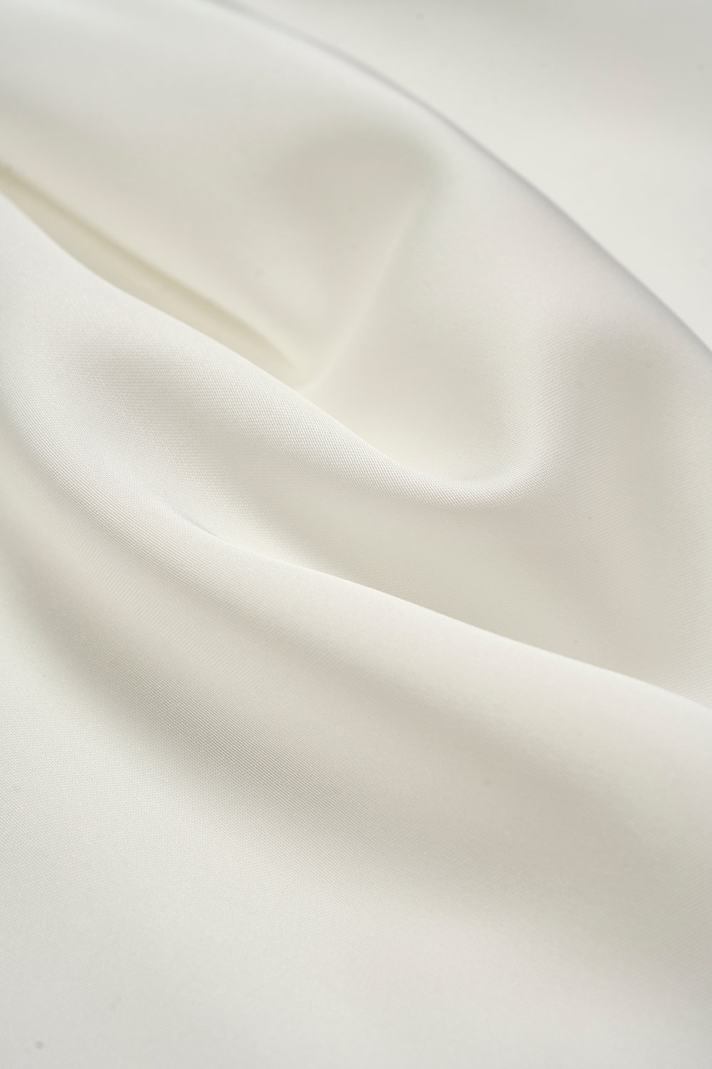 Nyla Satin Mermaid Skirt in Iconic White