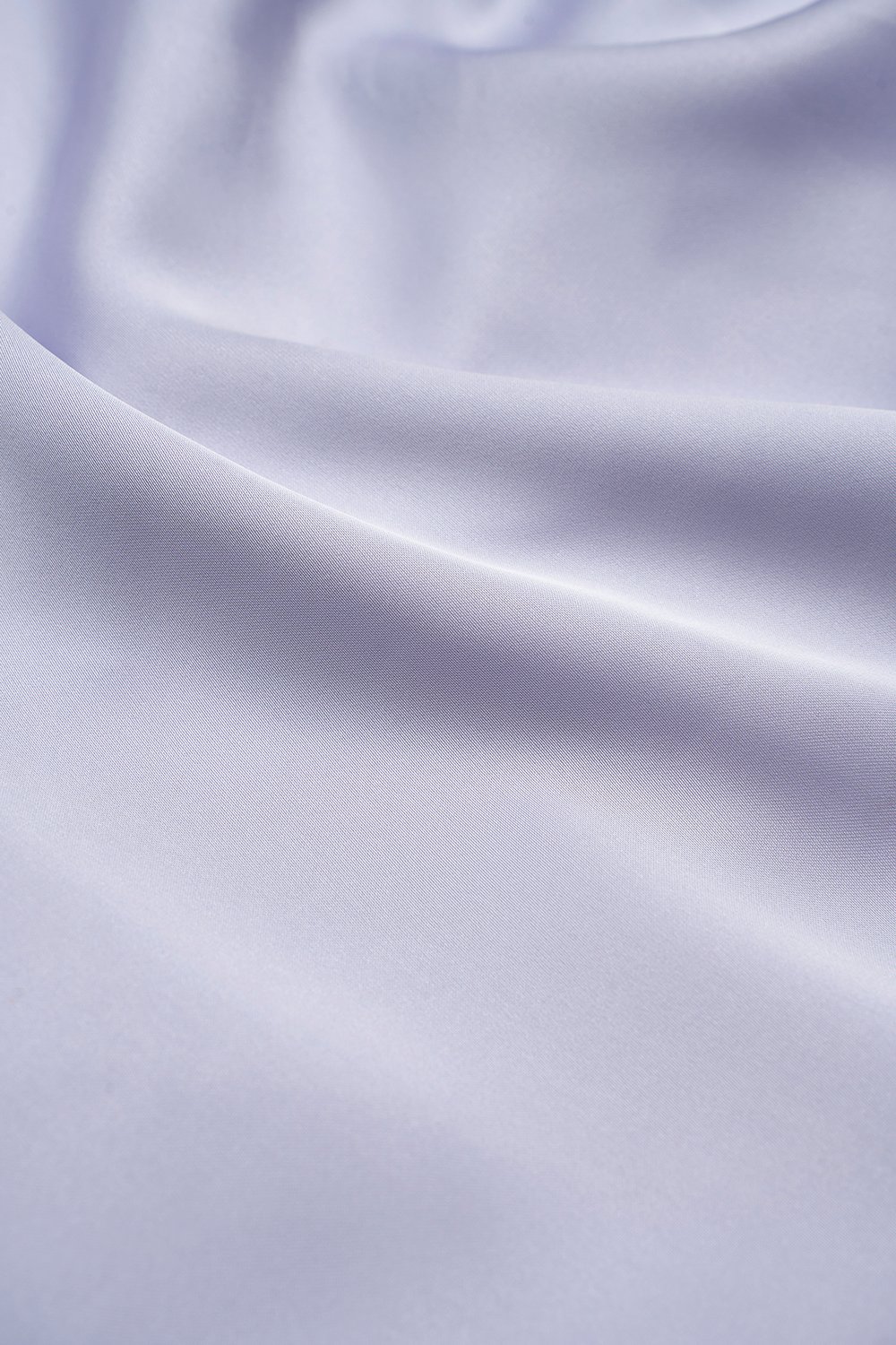 Nyla Satin Mermaid Skirt in Periwinkle Blue