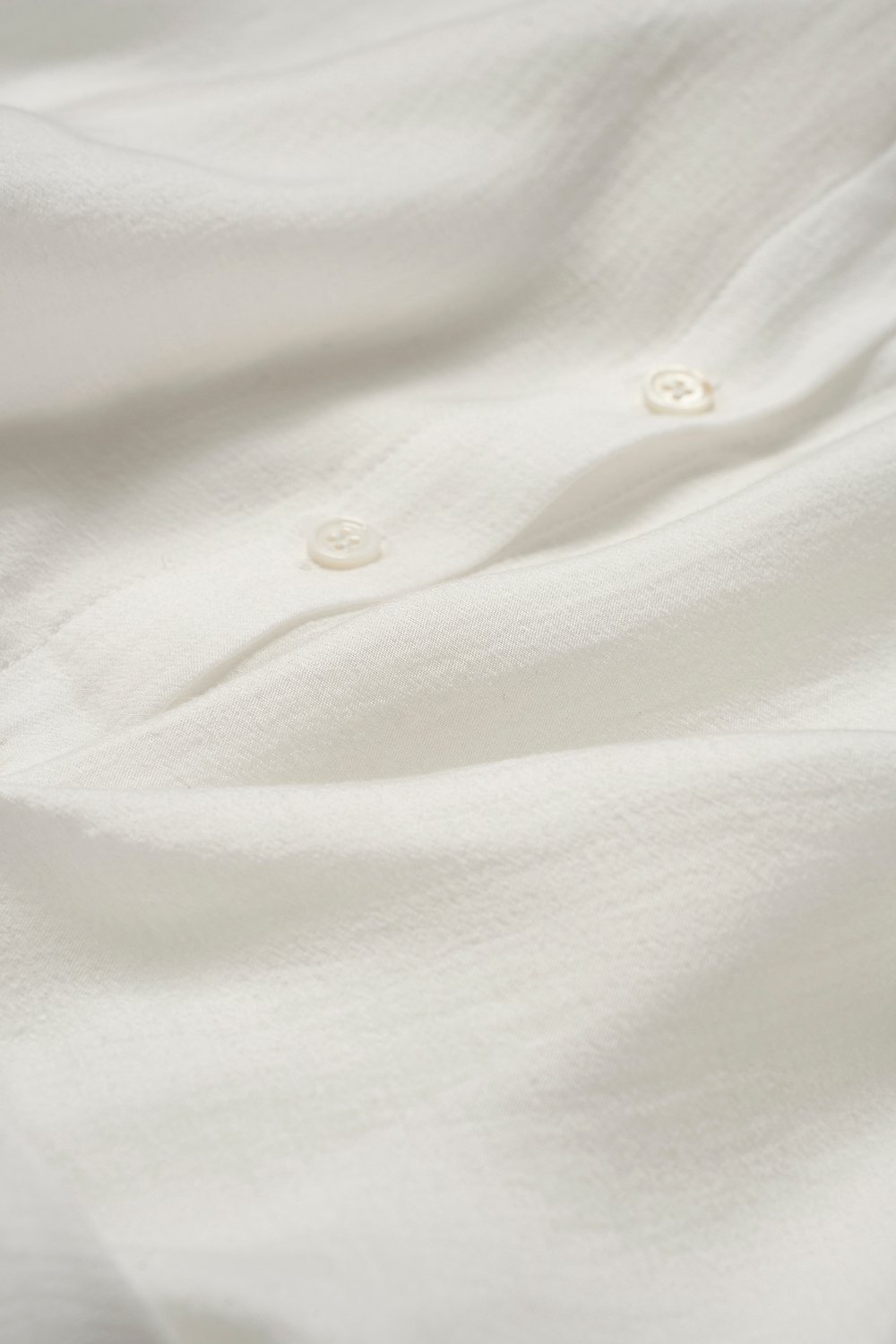 Philippa Front Wrap Shirt with Inner Camisole in Iconic White