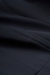 Aveline Tailored Wide Leg Jumpsuit in Midnight Blue