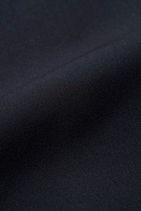 Blanche Padded Bow Straps Mini Dress in Navy Blue