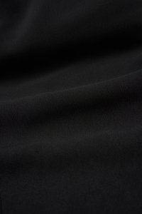 Iona Asymmetrical Shoulder Dress in Classic Black