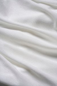 Monica Ruched Cape Jersey Top in Iconic White