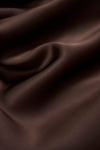 Nyla Satin Mermaid Skirt in Chocolate