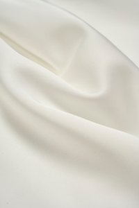Nyla Satin Mermaid Skirt in Iconic White