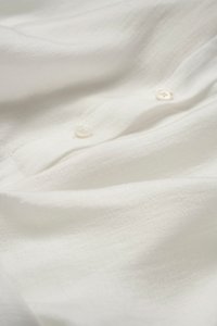 Philippa Front Wrap Shirt with Inner Camisole in Iconic White