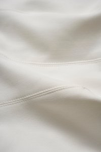 Sherlynne Padded Queen Anne Romper in Iconic White