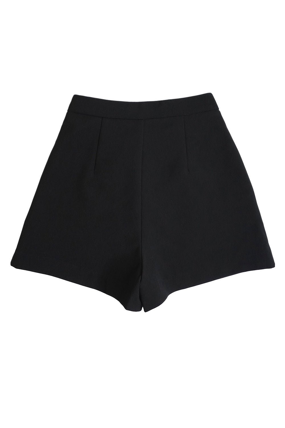 Cersei Buttoned Shorts in Classic Black