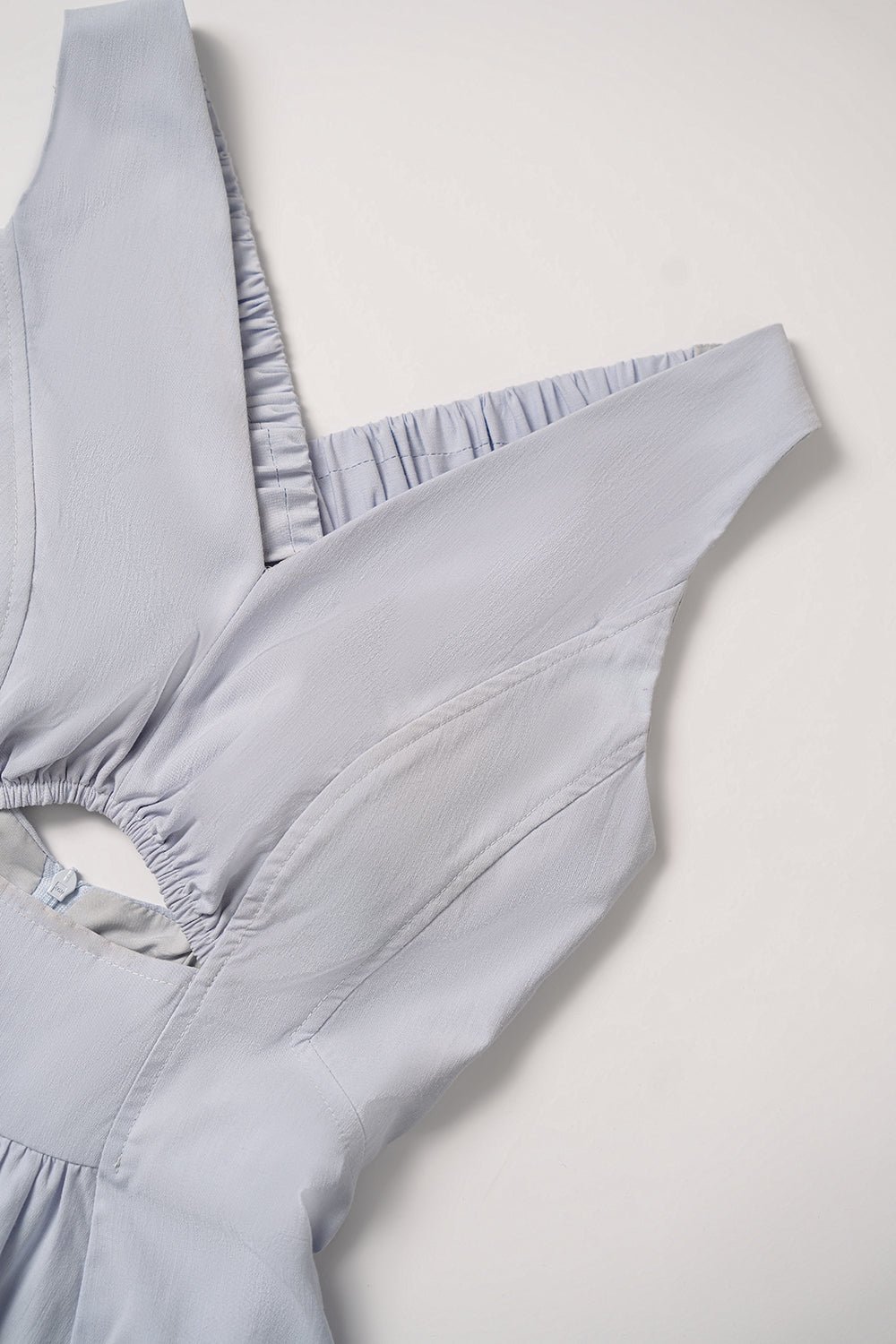 Grace Kelly Fit & Flare Padded Cut Out Dress in Classic Black