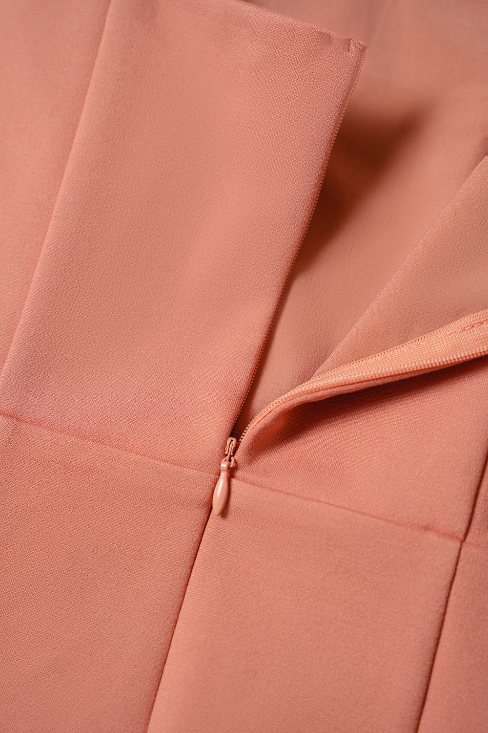 Clementine Lace Frills Fitted Dress in Cream Beige