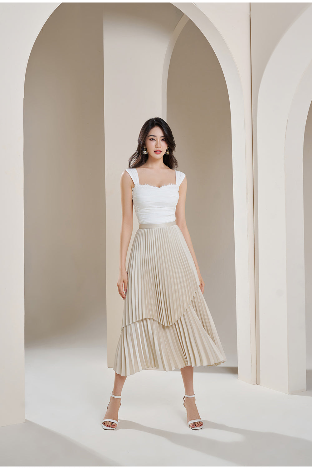 Pearl Midi Skirt